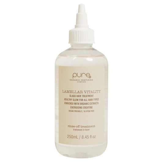 250ml PURE Lamellar Vitality Glass Hair Rinse Off Treatment