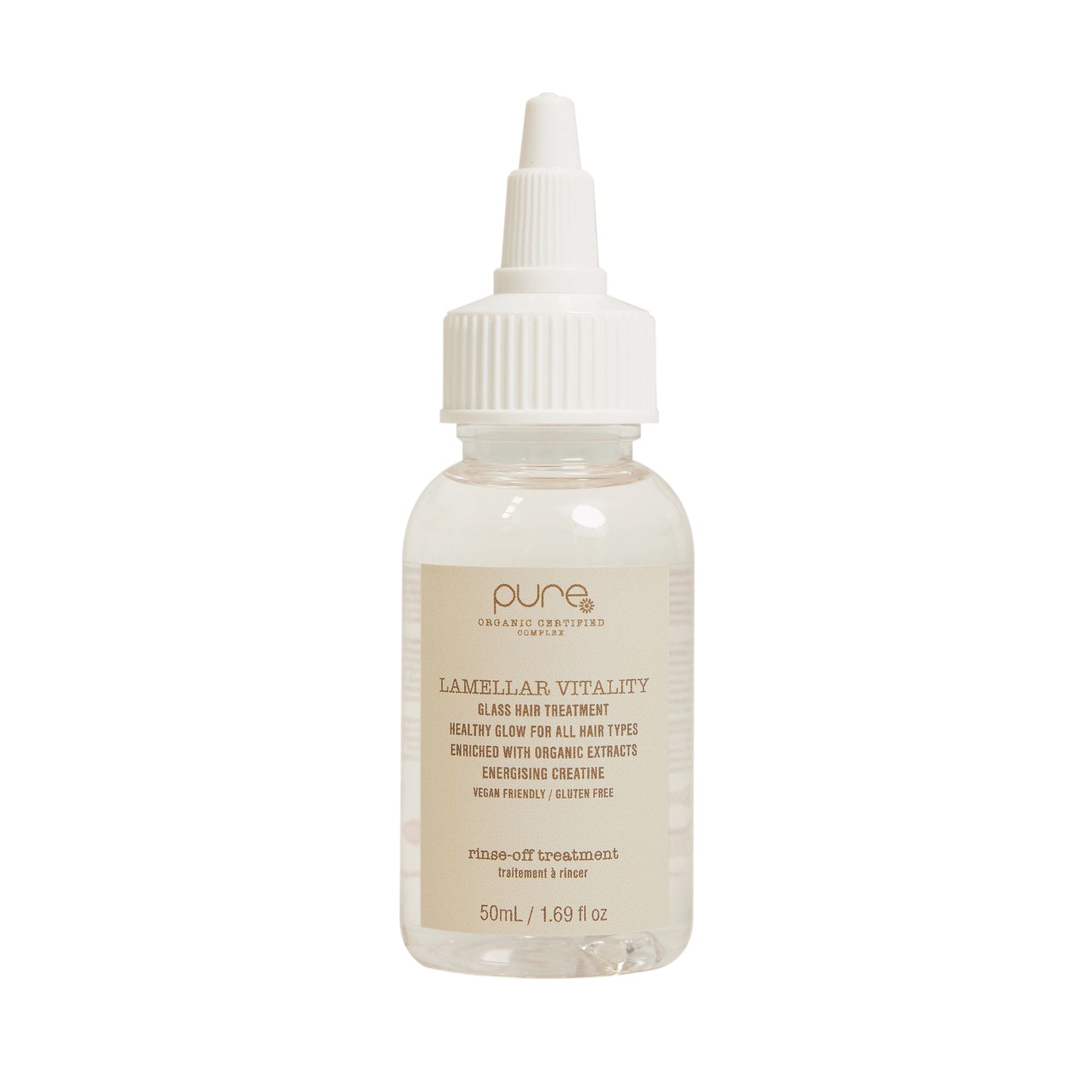 250ml PURE Lamellar Vitality Glass Hair Rinse Off Treatment
